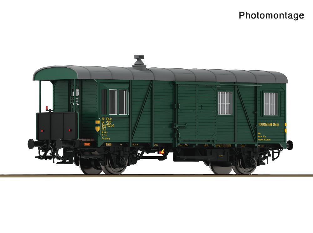 Roco 6690042 Güterzugbegleitwagen Ds-k CSD DCC Spur TT