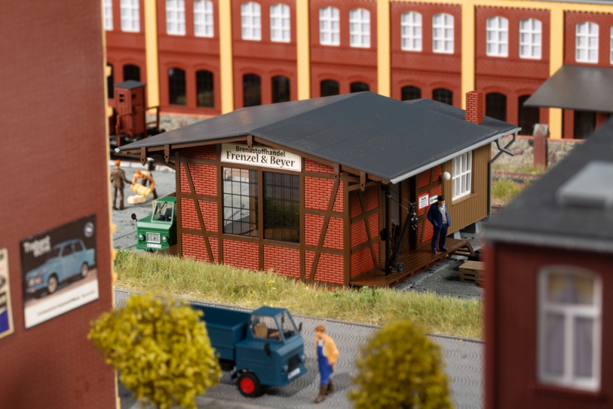 Auhagen 11465 Brennstoffhandel 1:87 Spur H0 Bausatz Neu OVP