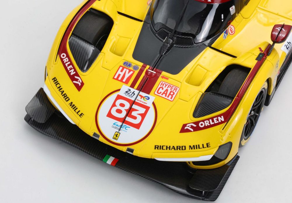 BBR P18271C Ferrari 499P car n. 83 WINNER 24h Le Mans 2025 1:18