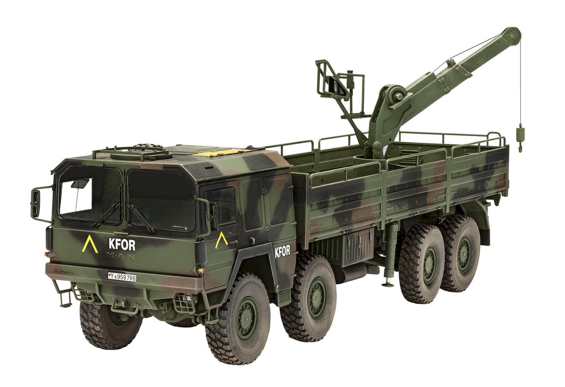 Revell 03367 MAN 10t milgl truck 8x8 1:35 Modellbausatz Neu OVP