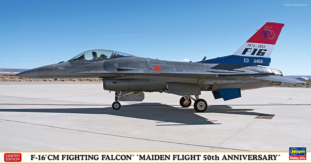 Hasegawa 07535 F-16CM Fighting Falcon Maiden Flight 1:48 Bausatz
