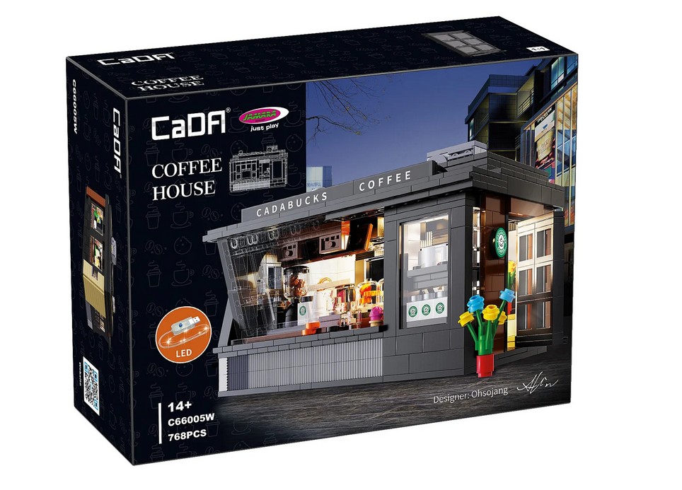CaDA C66005W Coffee House 1:30 Bausatz NEU OVP Bricks