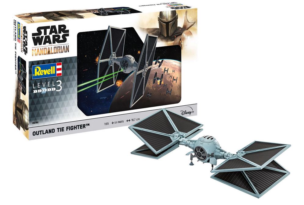 Revell 06782 Star Wars The Mandalorian: Outland TIE FighterT - 1:65