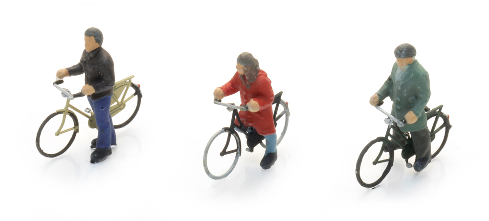 Artitec 5160038 Radfahrer an der Ampel (3x)