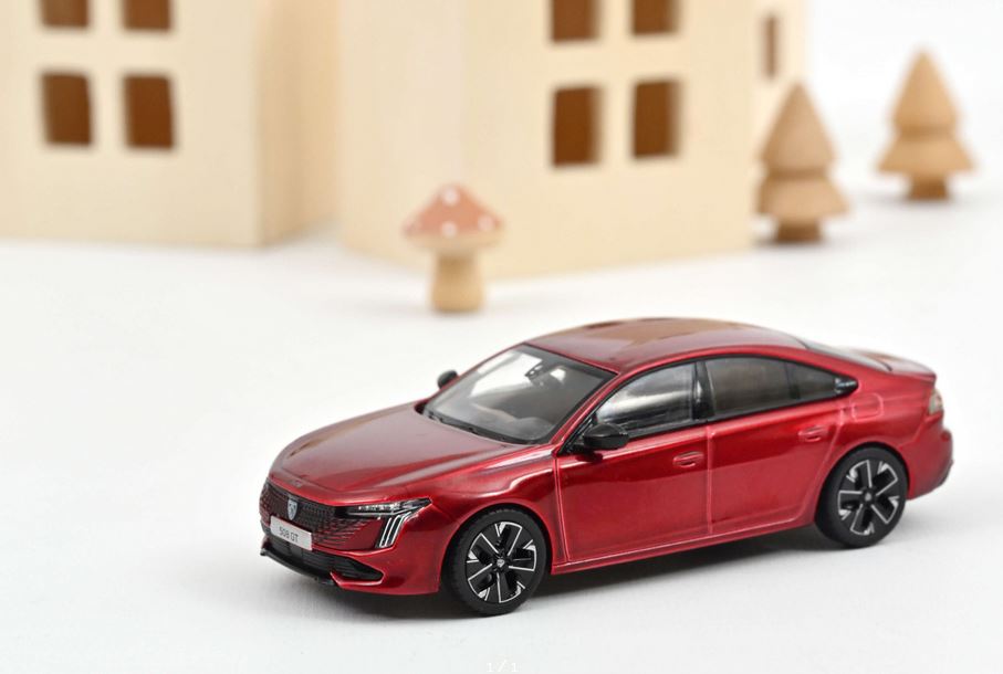 Norev 475831 Peugeot 508 GT 2023 Elixir Rot 1:43 Spur 0 Neu OVP