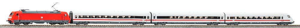 Piko 58153 Sound-Zugset 4tlg Metropolitan BR 101 DB AG VI Spur H0