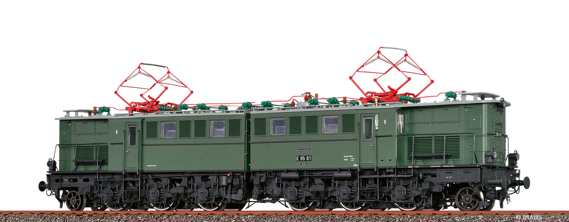 Brawa 58230 H0 Ellok BR E95 DR