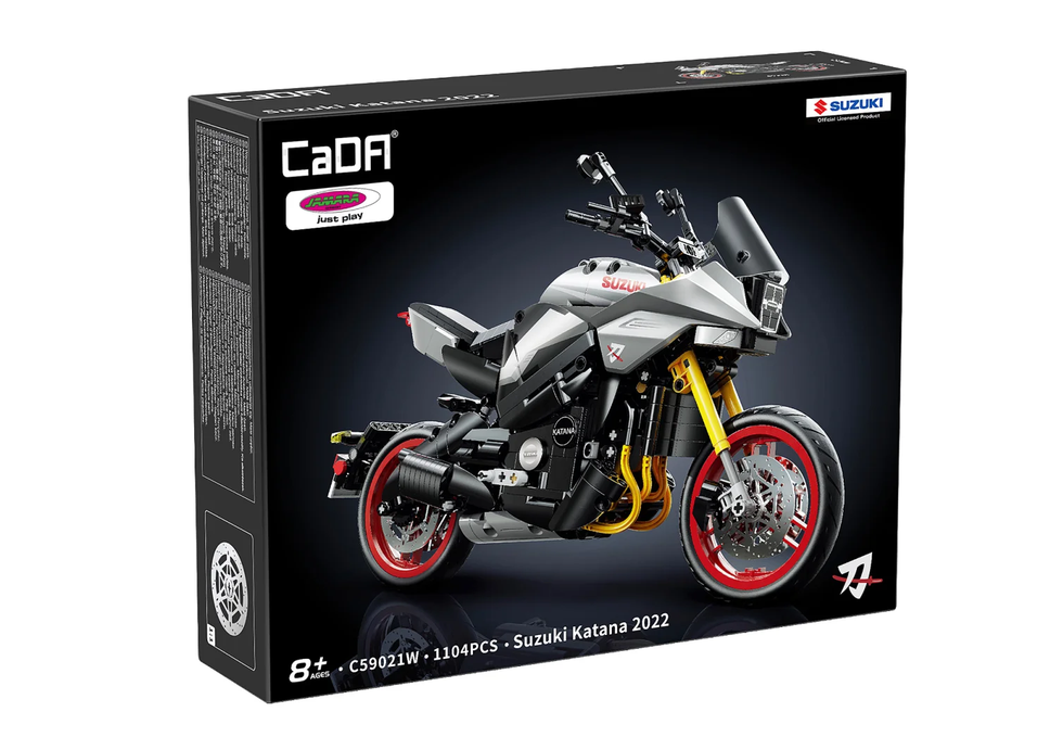 CaDA C59021W Suzuki Katana 1:6 grau Bricks