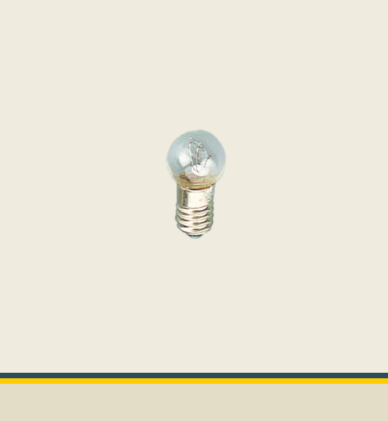 Brawa 3319 Kugelbirne E 5,5 Gleichstrom Klar 8 mm 19 V / 60 mA
