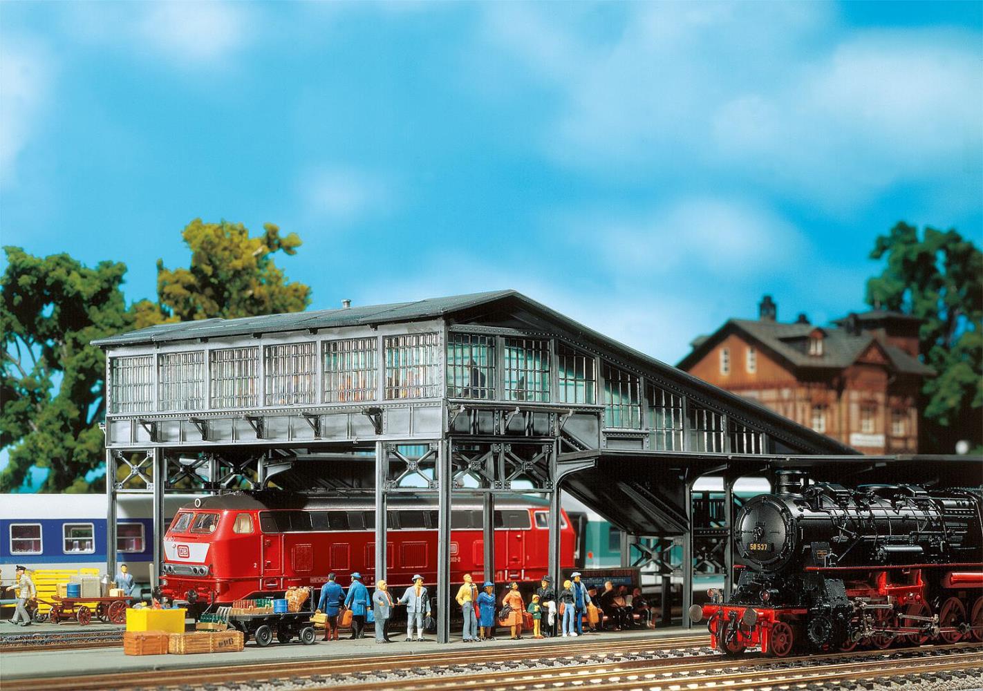 Faller 131378 Bahnsteigbrücke 1:87 Spur H0 Bausatz NEU OVP