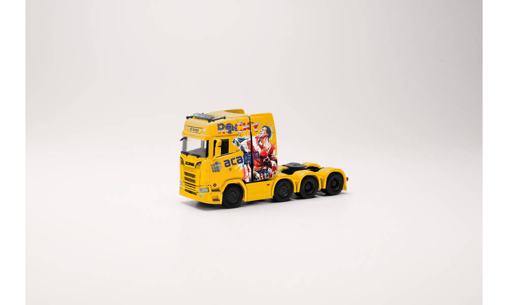 Herpa 071680 Scania CS 20 HD Schwerlastzugmaschine Acargo 1:50