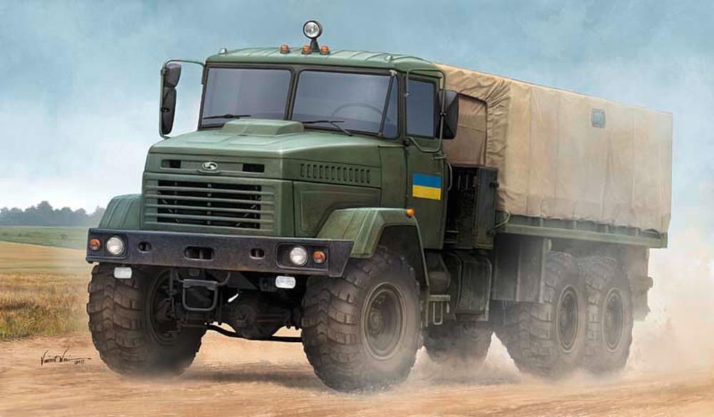 HobbyBoss 85512 1/35 KrAZ 6322, Truppentransporter