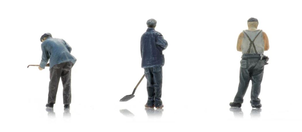 Artitec 5870081 DB Depotpersonal Putz (3x) 1:87 Spur H0 Neu OVP
