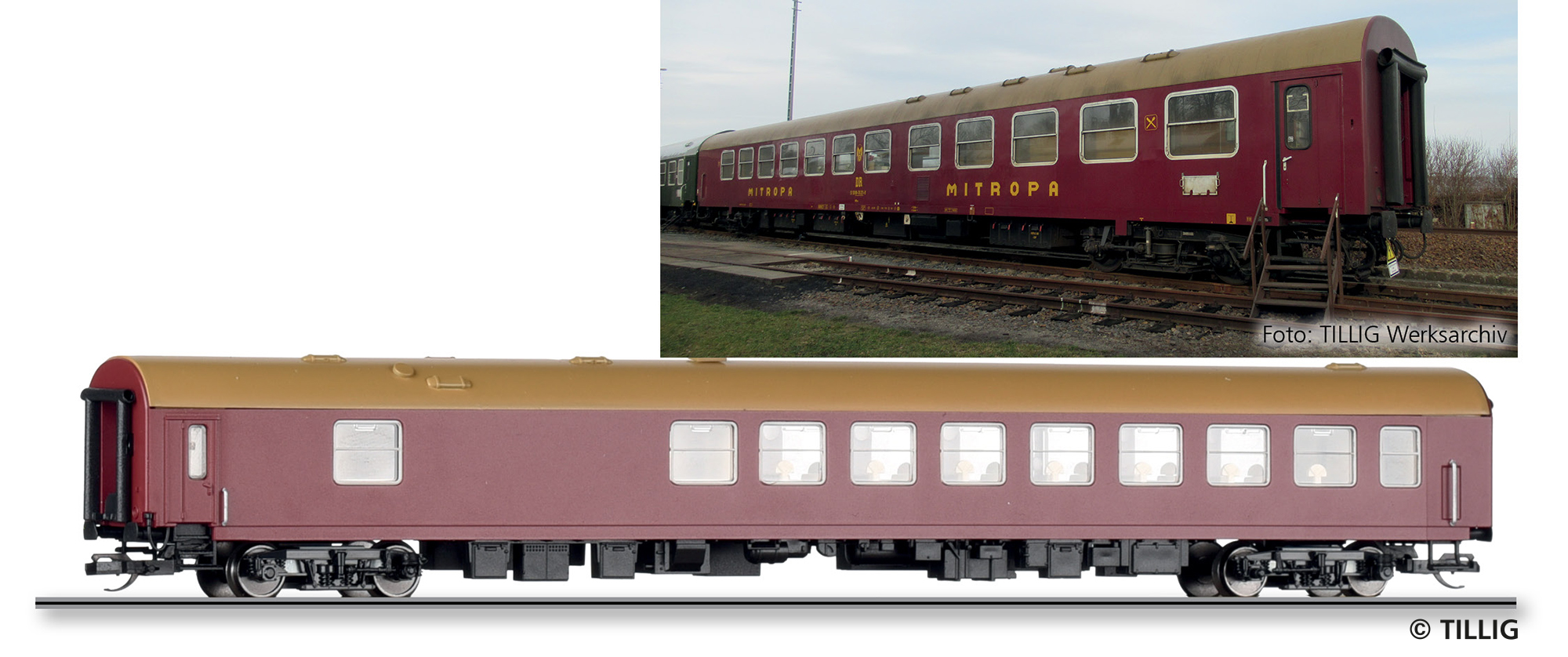 Tillig 95402 Speisewagen WRm der OSEF e.V.