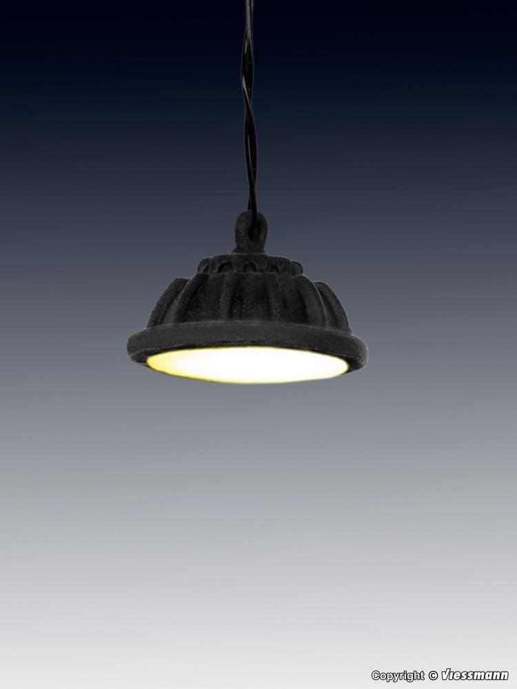 Viessmann 6088 Hängende Industrieleuchte modern LED weiß Spur H0