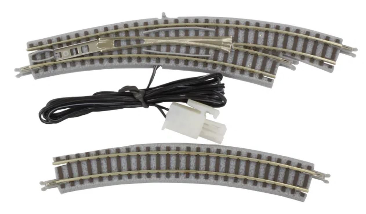 Rokuhan R027 Bogenweiche rechts R220/195-30° 1:220 Spur Z Neu