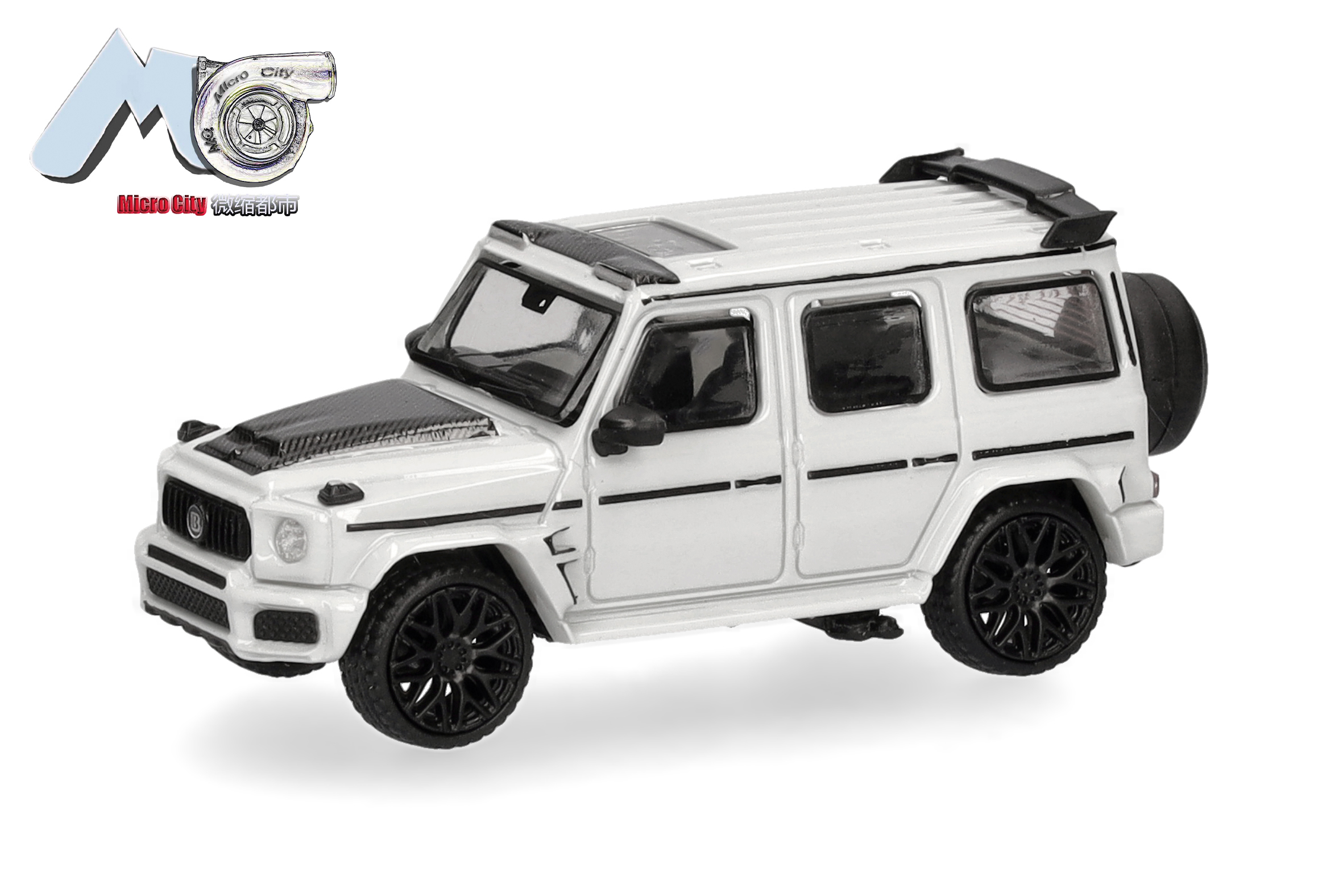 Herpa 87MC000161 Mercedes-Benz G800 Brabus grau