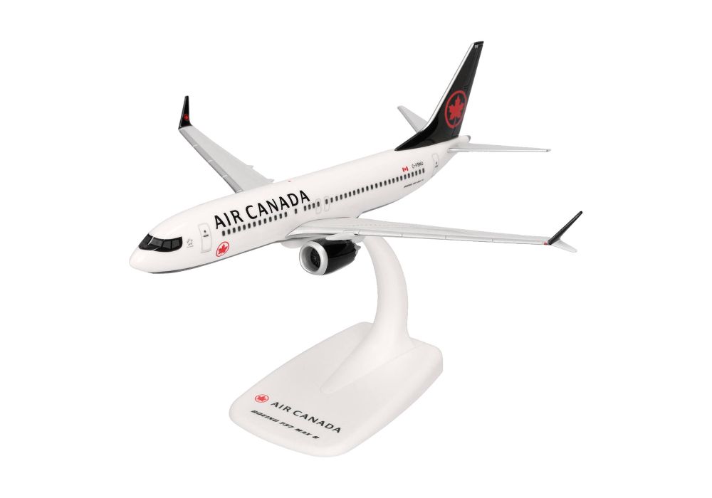 Herpa 614955 Air Canada Boeing 737 Max 8 – C-FSNU 1:200 Snap-Fit