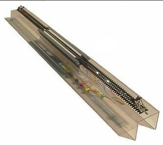 Lux-Modellbau 9305.7 H0-Radreinigungsanlage, Tischgerät mit Decoder