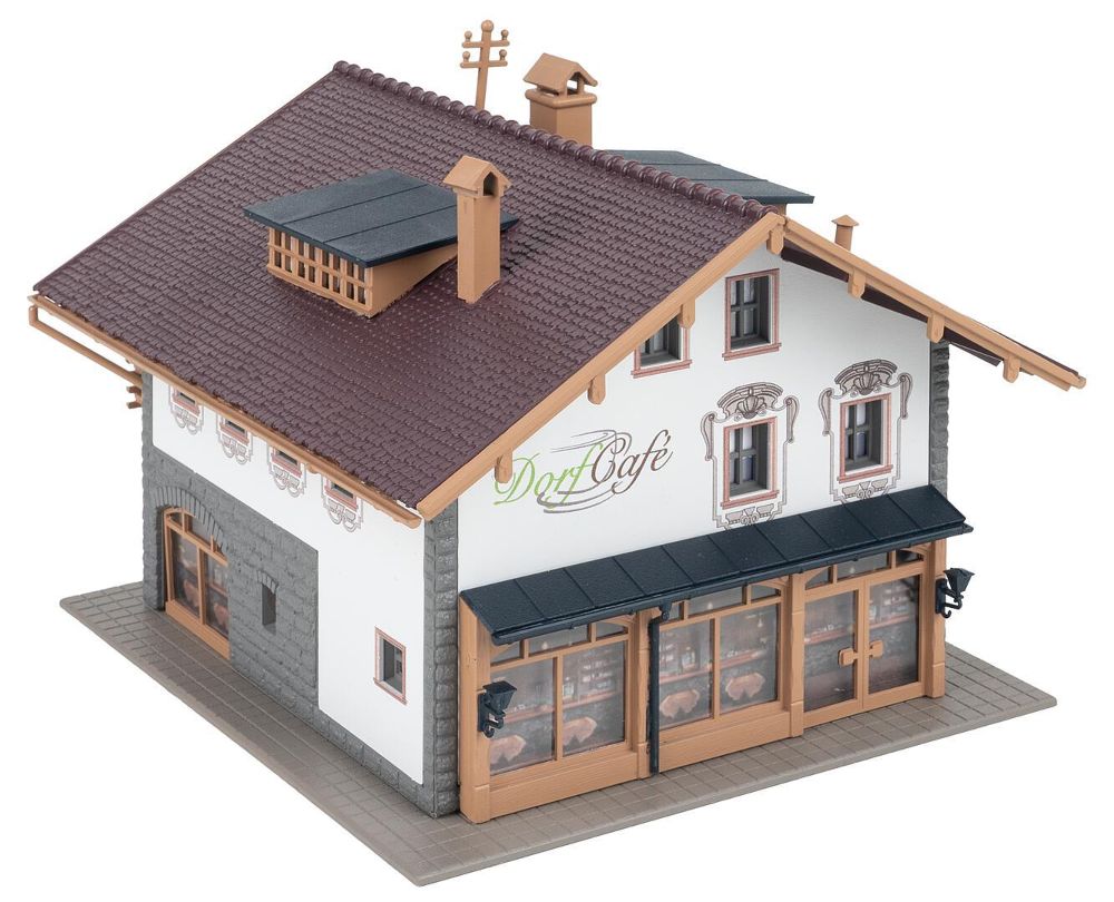 Faller 191836 Alpenhaus mit Café 1:87 Spur H0 Bausatz NEU OVP