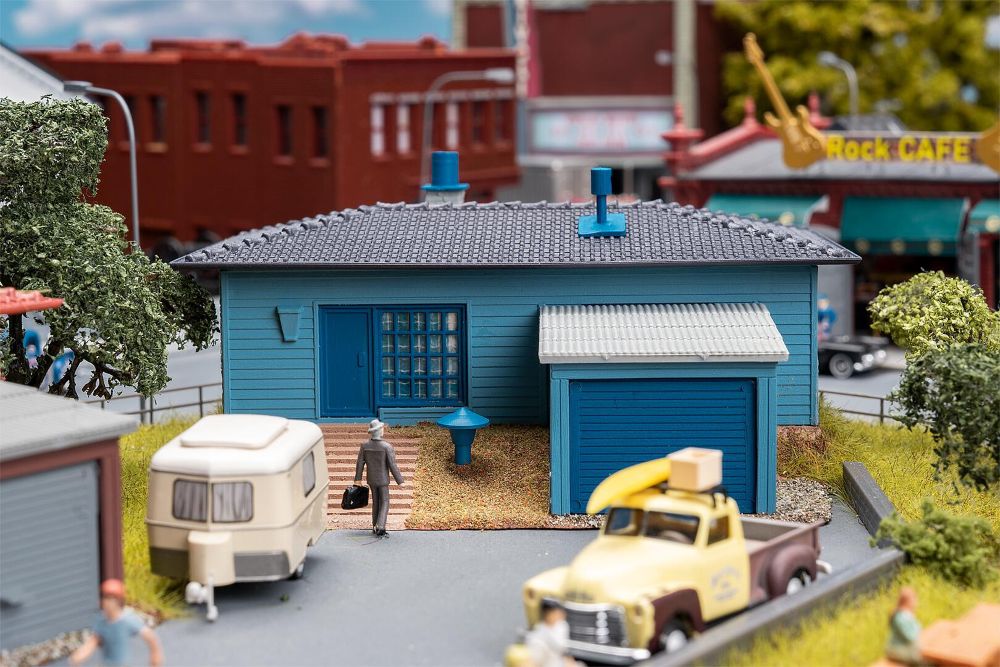 Faller 134104 Bungalow Country Road 4 1:87 Spur H0 Bausatz NEU