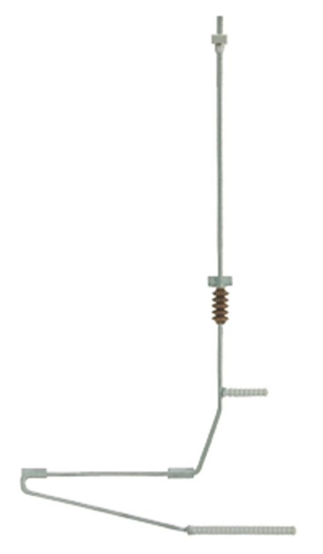 Viessmann 4277 TT Halteelement für Quertragwerk, 5 Stück