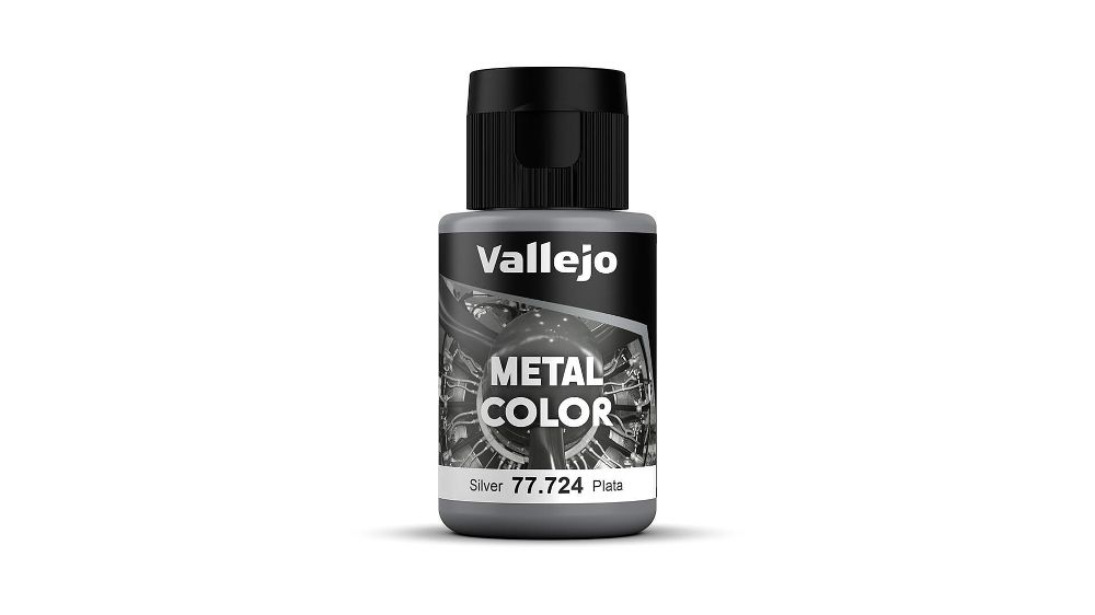 Vallejo 77724 Silber, 32 ml Metal Color NEU