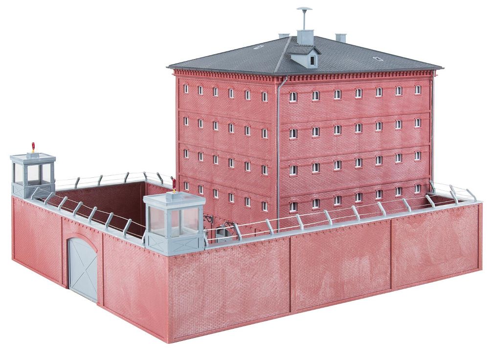 Faller 130808 Justizvollzugsanstalt 1:87 Spur H0 Bausatz Neu OVP