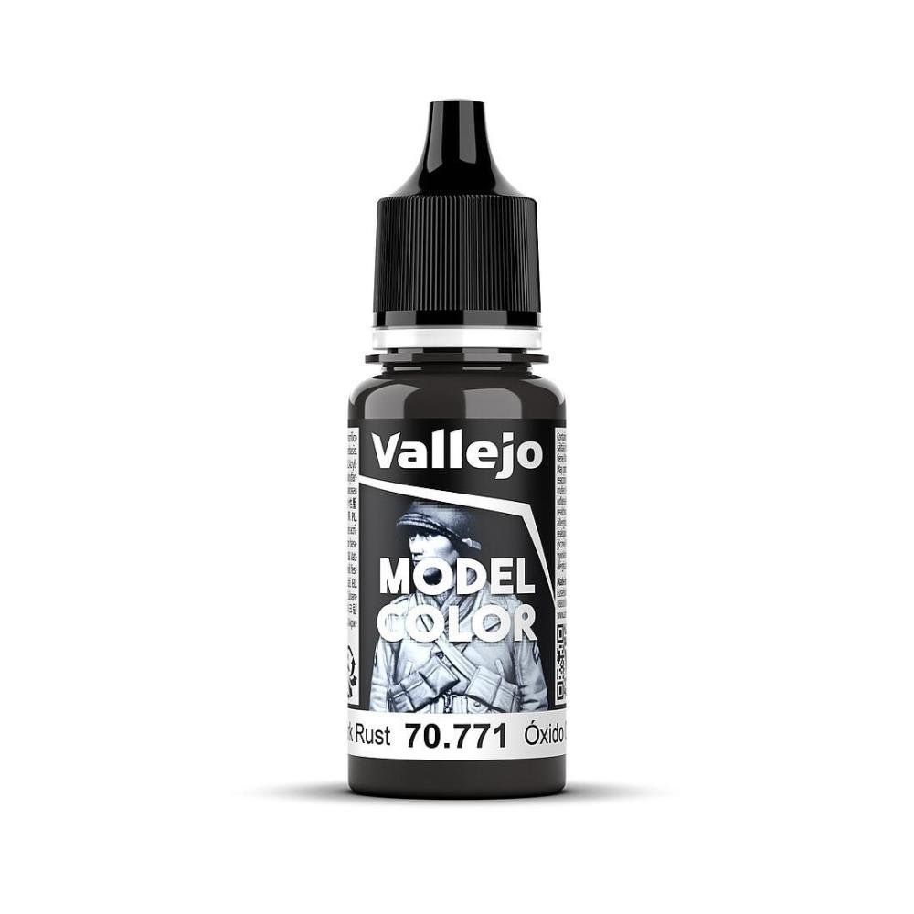 Vallejo 70771 Dunkler Rost, 18 ml Model Color NEU
