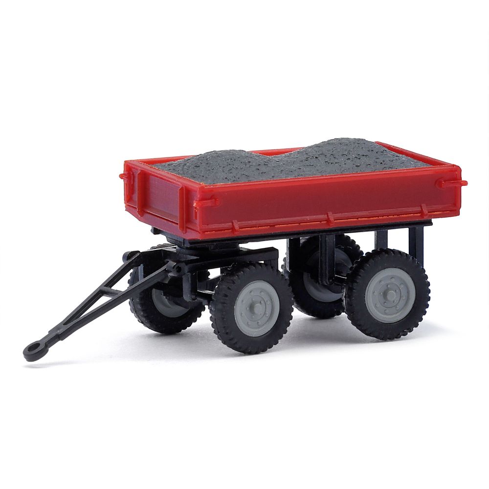 Busch 210019508 Anhänger mit Kohleladung Rot 1:87 Spur H0 NEU OVP