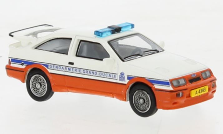 Brekina 19257 Ford Sierra RS Cosworth Gendarmerie (LU) 1988 1:87