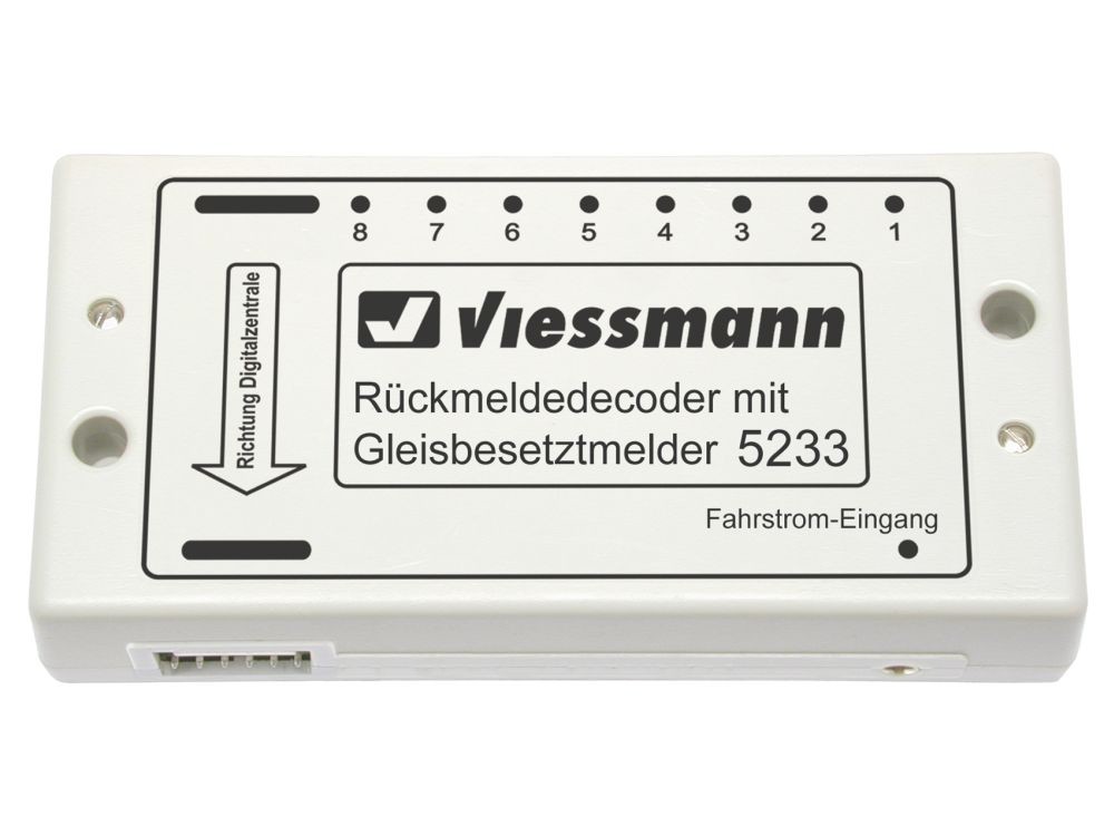 Viessmann 5233 Rückmeldedecoder mit Gleisbesetztmelder