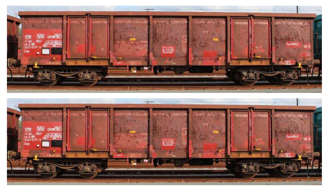 B-Models 47.168 2-tlg Set Offene Güterwagen BOOT, Set A Spur H0