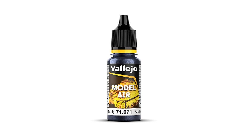 Vallejo 71071 Metallblau, Metallic, 18 ml Model Air NEU