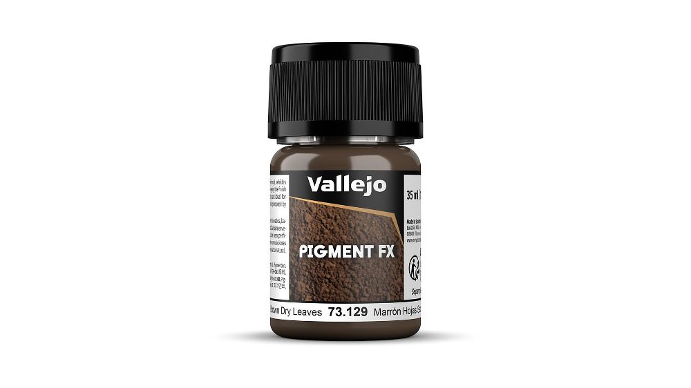 Vallejo 73129 Braune, trockene Blätter, 35 ml Pigment NEU
