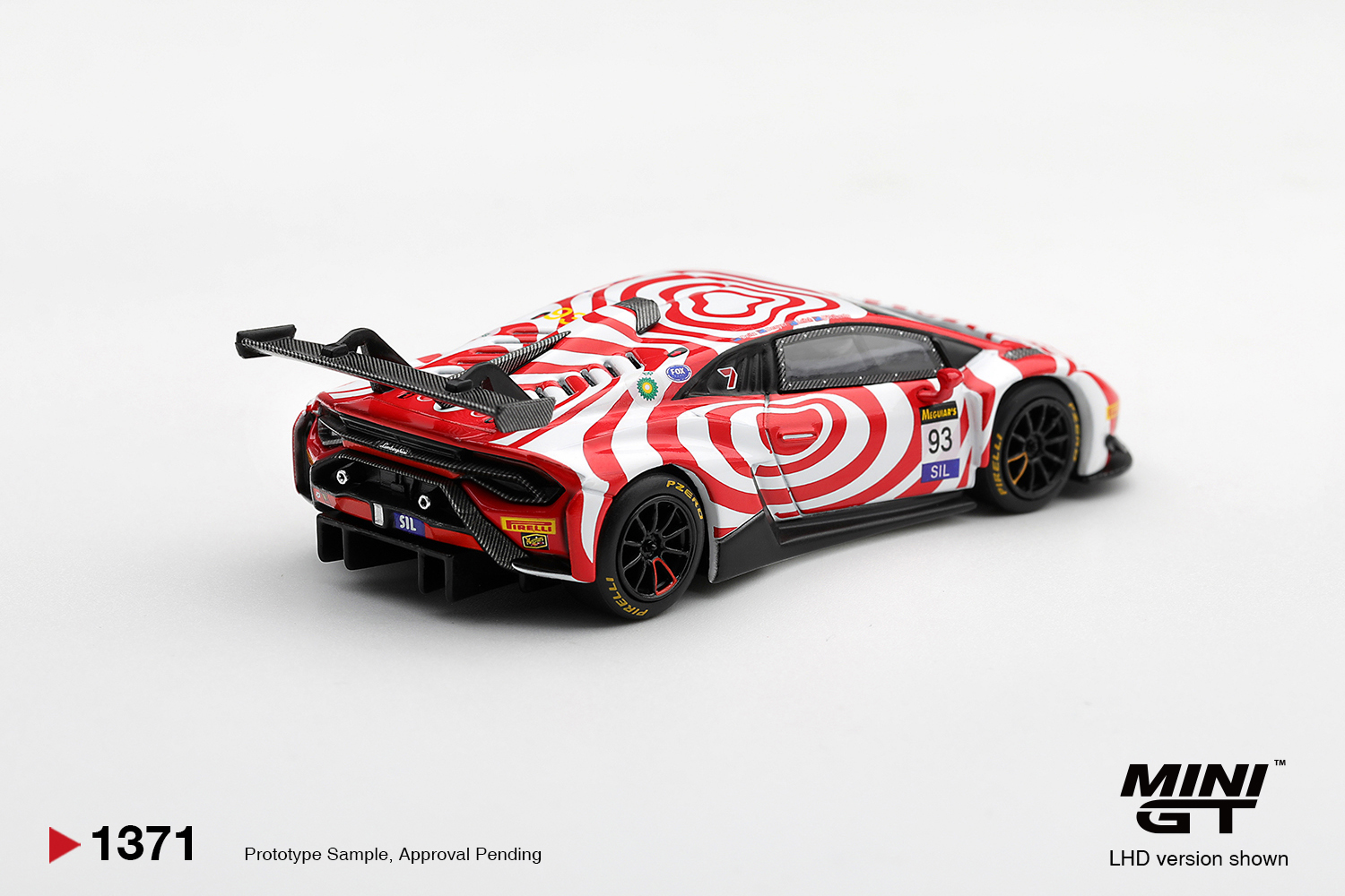 Mini GT 1371 1:64 LAMBORGHINI HURACAN GT3 EVO2 #93