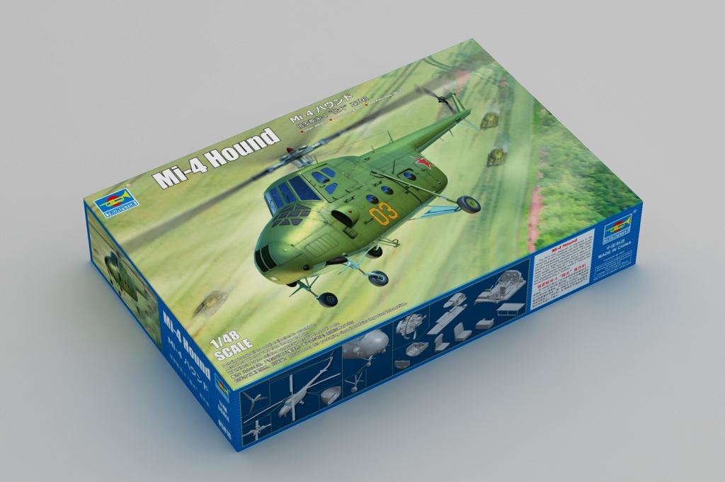 Trumpeter 05816 Mi-4 Hound 1:48 Plastikmodellbausatz Neu OVP