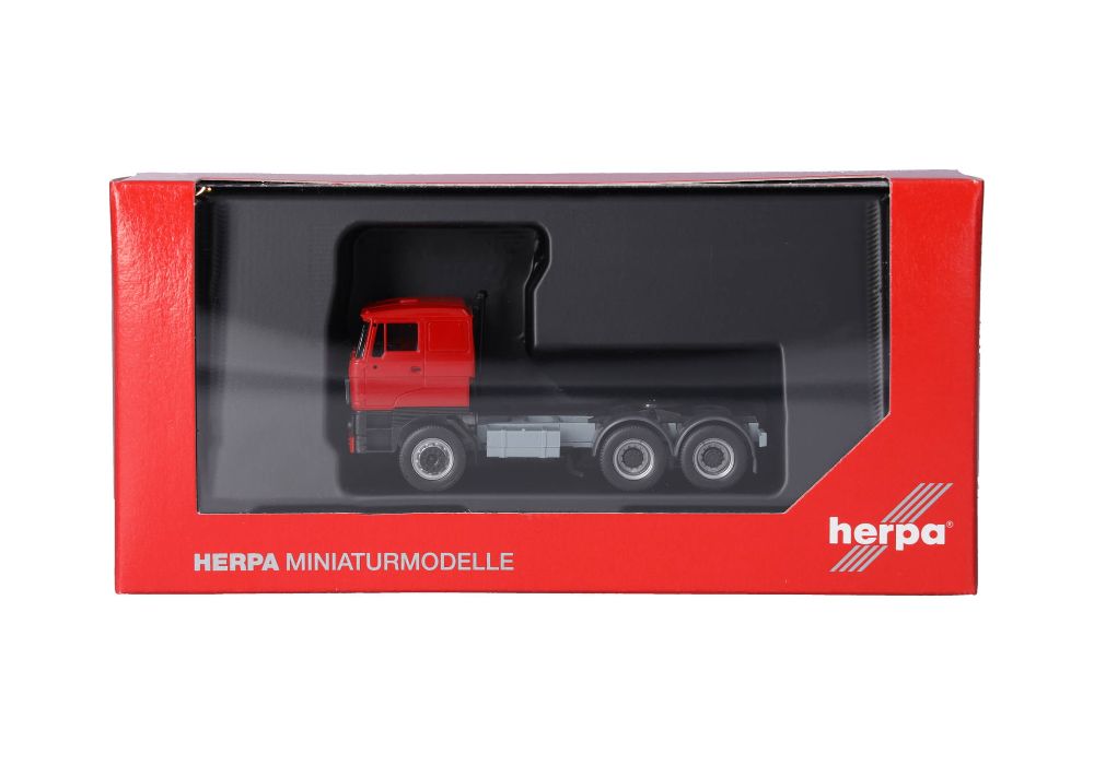 Herpa 321204 DAF 2800 Zugmaschine 3achs rot 1:87 Spur H0 NEU