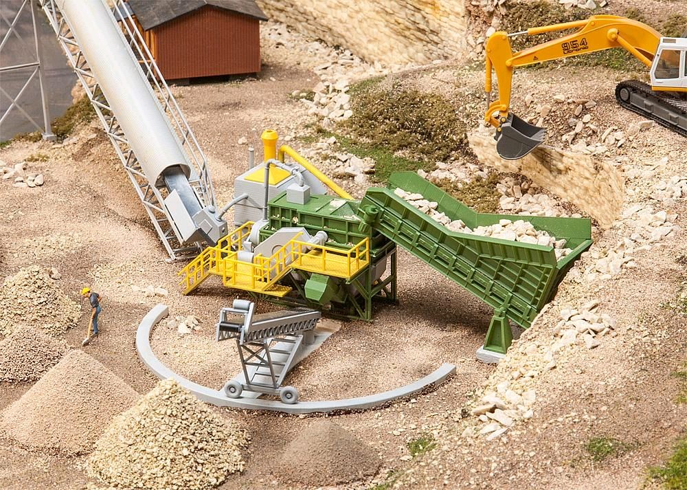 Faller 130173 Backenbrecher mit Förderband 1:87 Spur H0 Bausatz Neu OVP