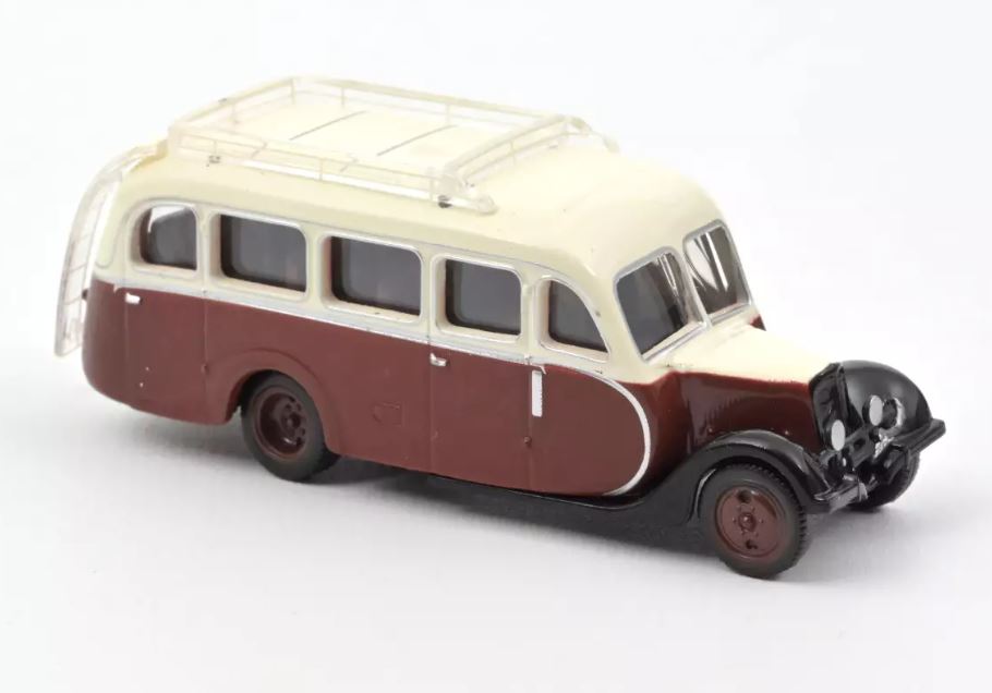 Norev 159923 Citroën U23 Autocar 1947 Braun und Creme 1:87 Neu