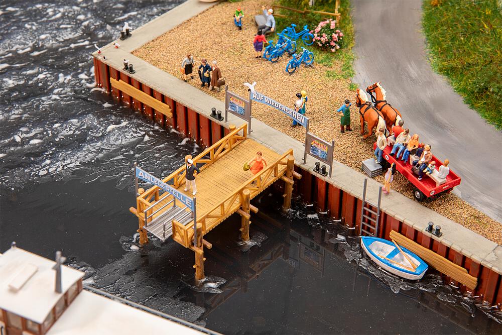 Faller 130511 Schiffsanlegestelle 1:87 Spur H0 Bausatz Neu OVP