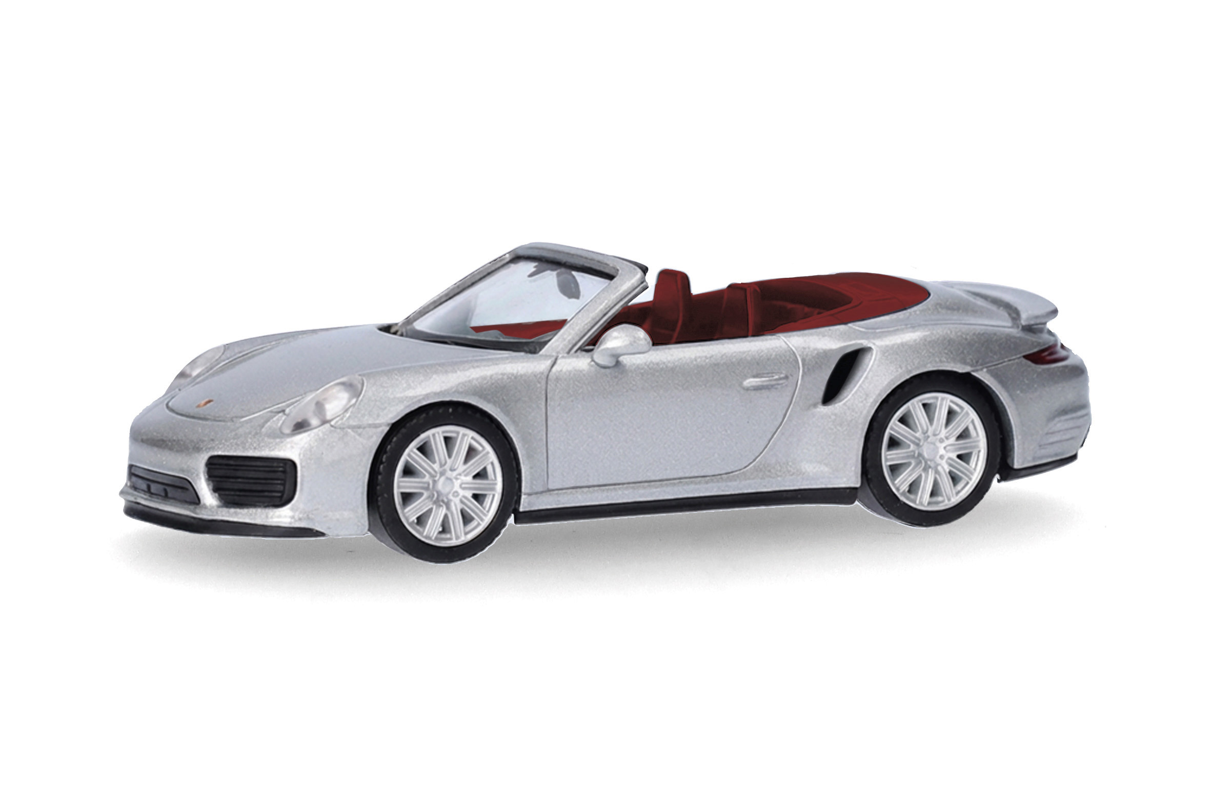 Herpa 038928-003 Porsche 911 Turbo Cabrio silbe
