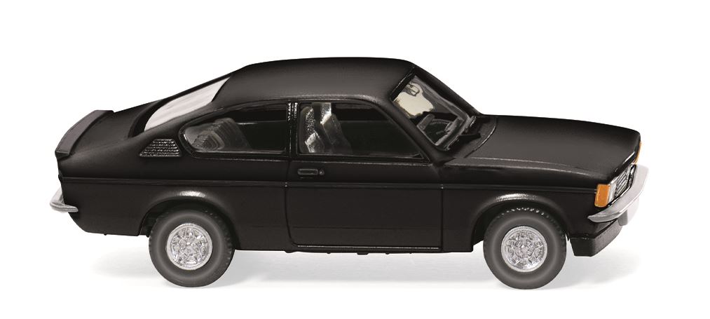 Wiking 022903 Opel Kadett C Coupé GT/E - schwarz - 1:87 - Neu - OVP