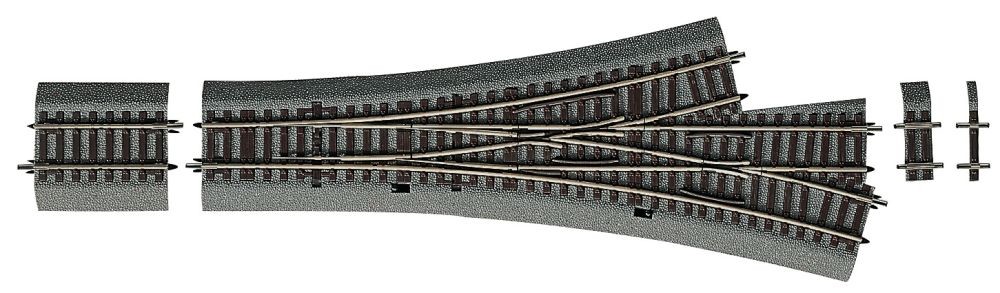 Roco 42543 Dreiwegweiche DWW15 - Spur H0 - Neu - OVP