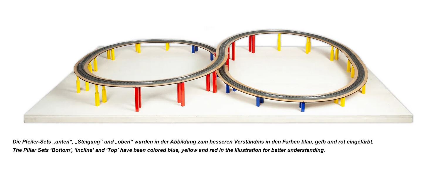Noch 53941 easy TRACK® Pfeiler-Set Steigung Spur H0/TT/N Neu