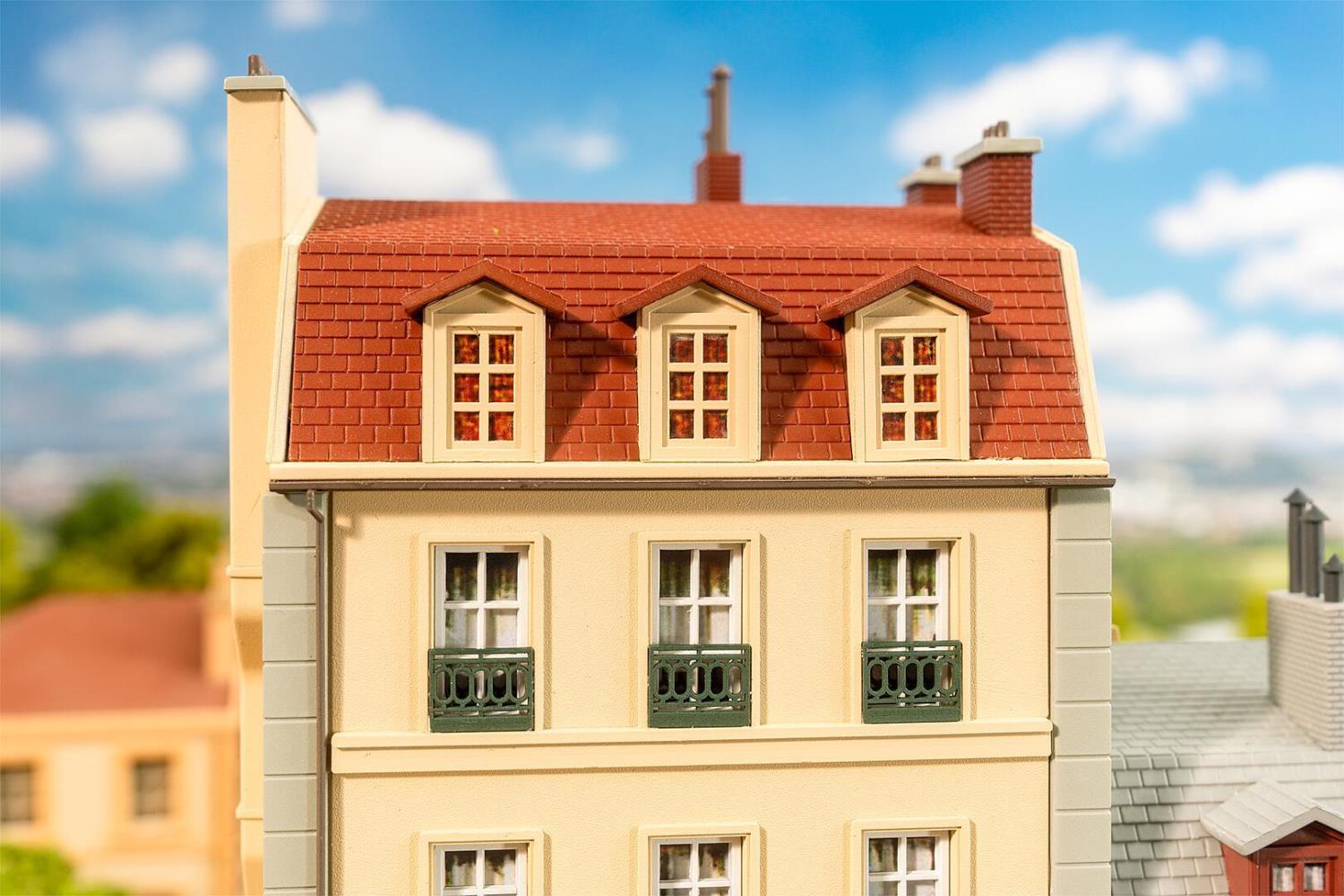 Faller 130712 Stadthaus 6-stöckig 1:87 Spur H0 Bausatz Neu OVP