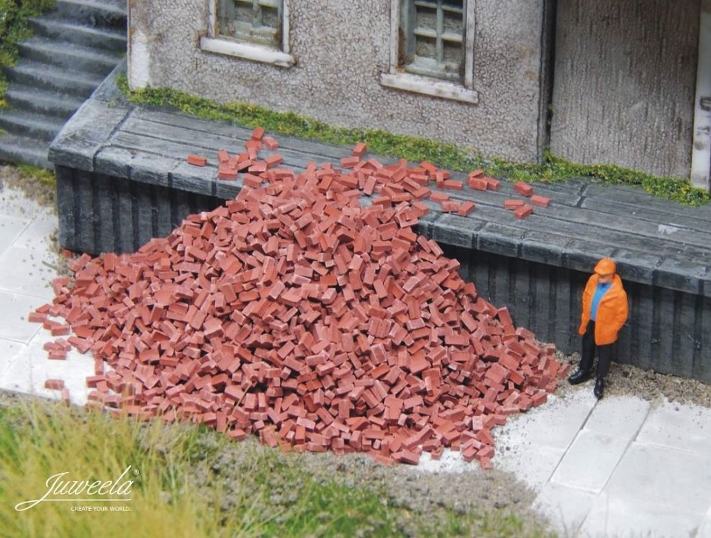 Juweela 21252 Ziegel (NF) ziegelrot dunkel, 9000x (Miniatur)