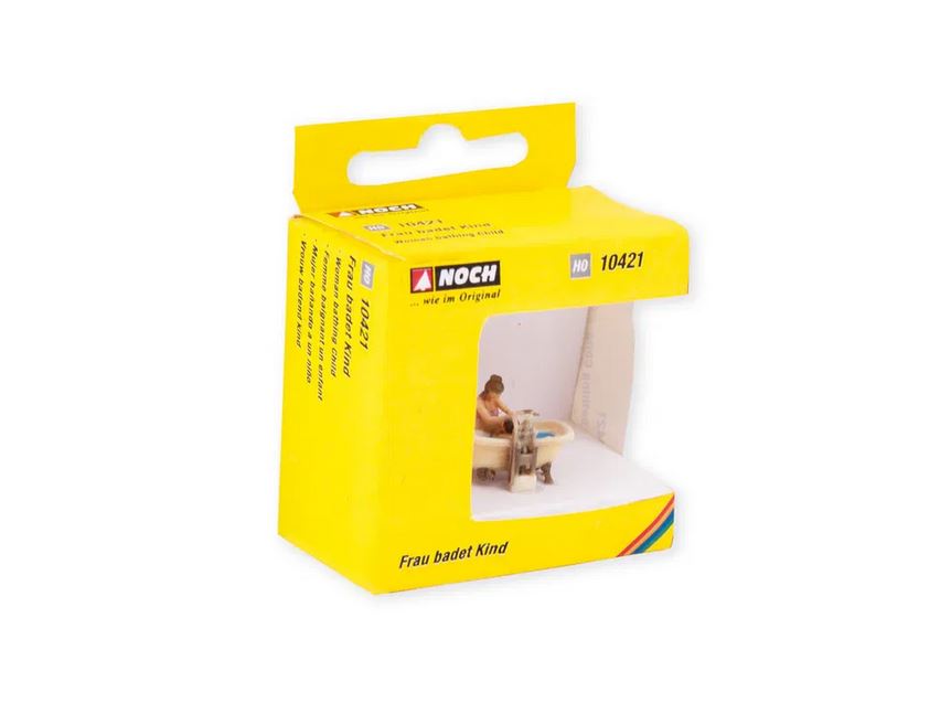 Noch 10421 Frau badet Kind 3D-Master 1:87 Spur H0 Neu OVP Figuren