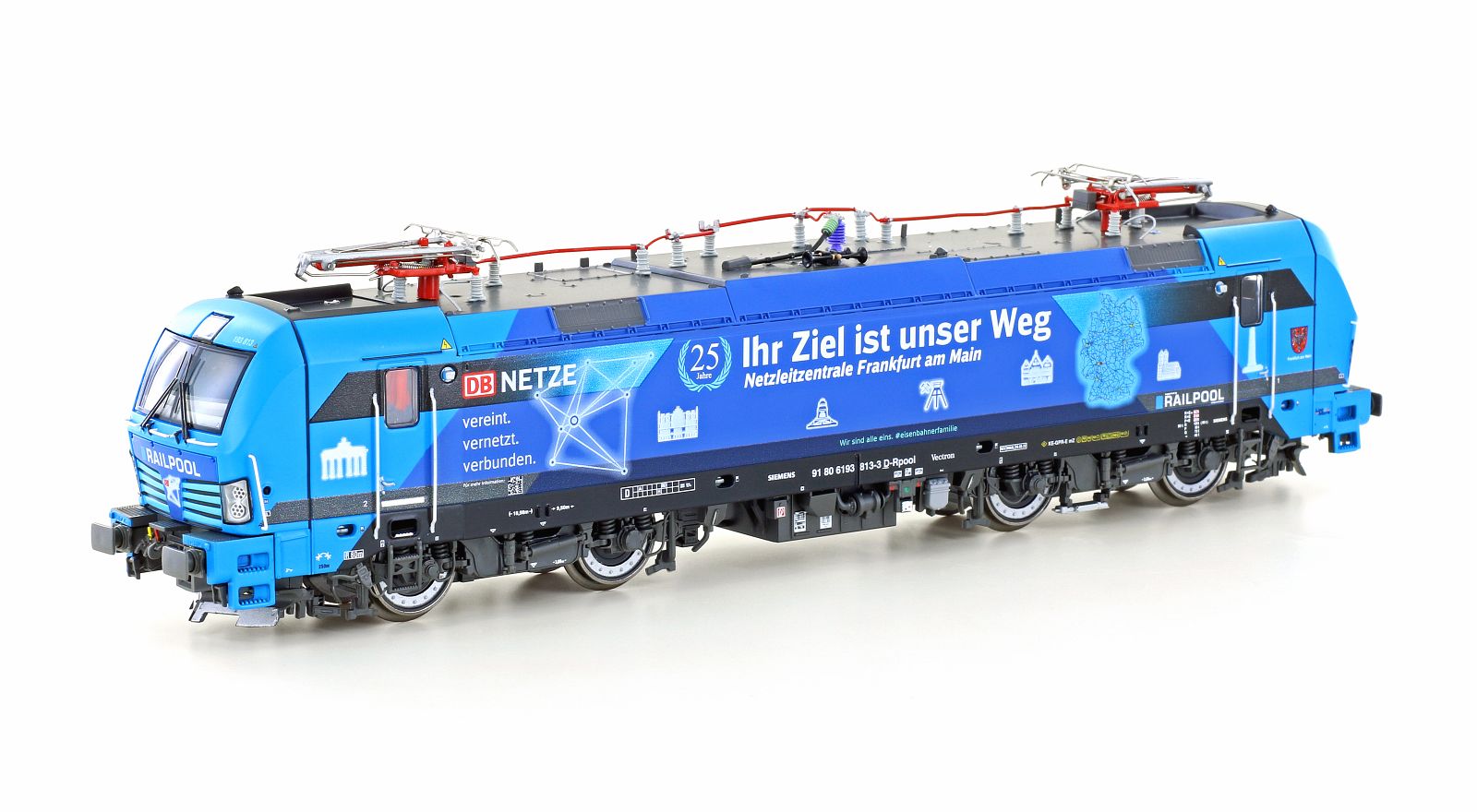 Jägerndorfer 27092 E-Lok BR 193 813 Vectron Railpool/DB Netze Spur H0