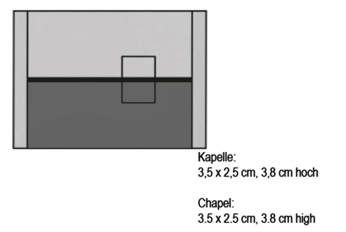 Noch 44315 Kleingebäude-Set 2 Scheunen 1 Kapelle 1:220 Spur Z